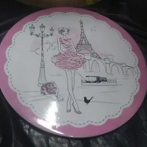 Les bonbons 皿・プレート La Chaise Longue La Chaise Longue Porcelain Dessert Appetizer Plate Set Of 6